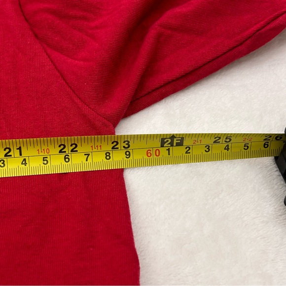 NCAA USC Trojans Graphic Spell Out Maroon Red Longsleeve Footbal Shirt Mens - Picture 10 of 11